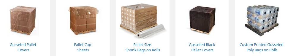 Gusset Pallet Covers-Box Liner, Wrapping Top Pallet Cover, Airport Luggage Cover, Pallet Cap Sheets, Pallet Bags