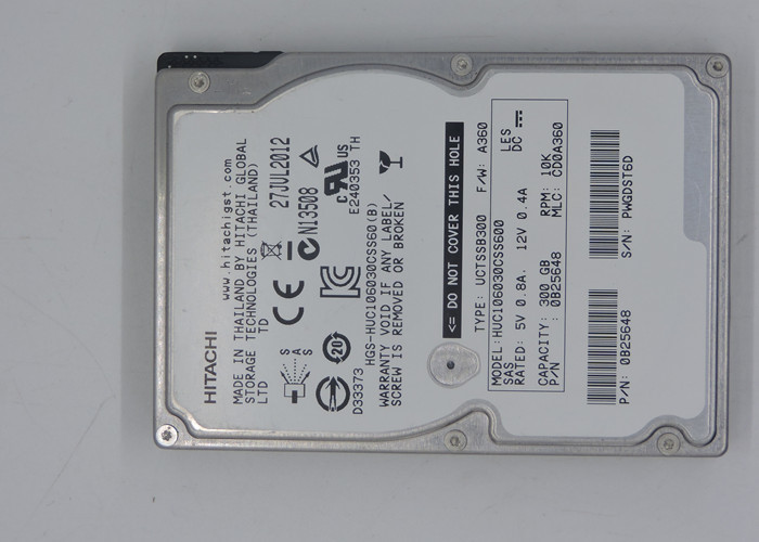 HUC106030CSS600 300G 10K SAS Hard Drive , Hitachi Laptop Hard Disk 2.5'' Size