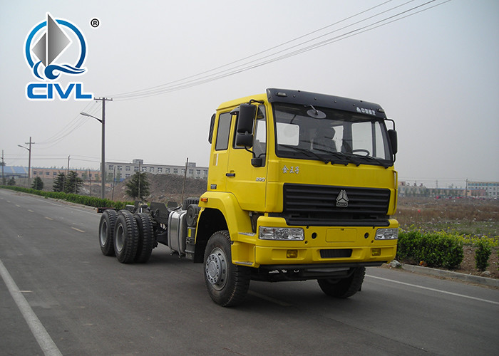 -SWZ Heavy Duty Dump Truck WD615 Diesel Engine 18 CBM Yellow Colur Tipper Truck Loading Capacity 20 Tons