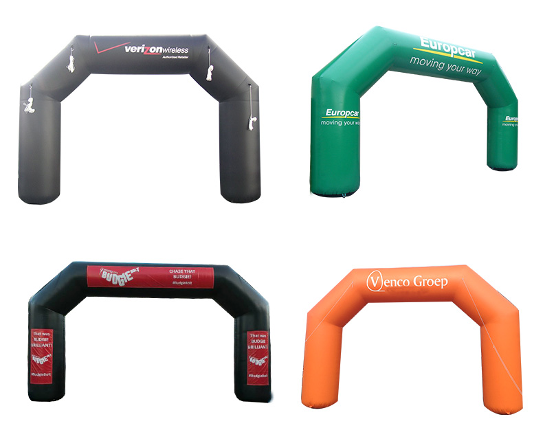Custom Advertising Giant Inflatable Arch ODM For Sport Events