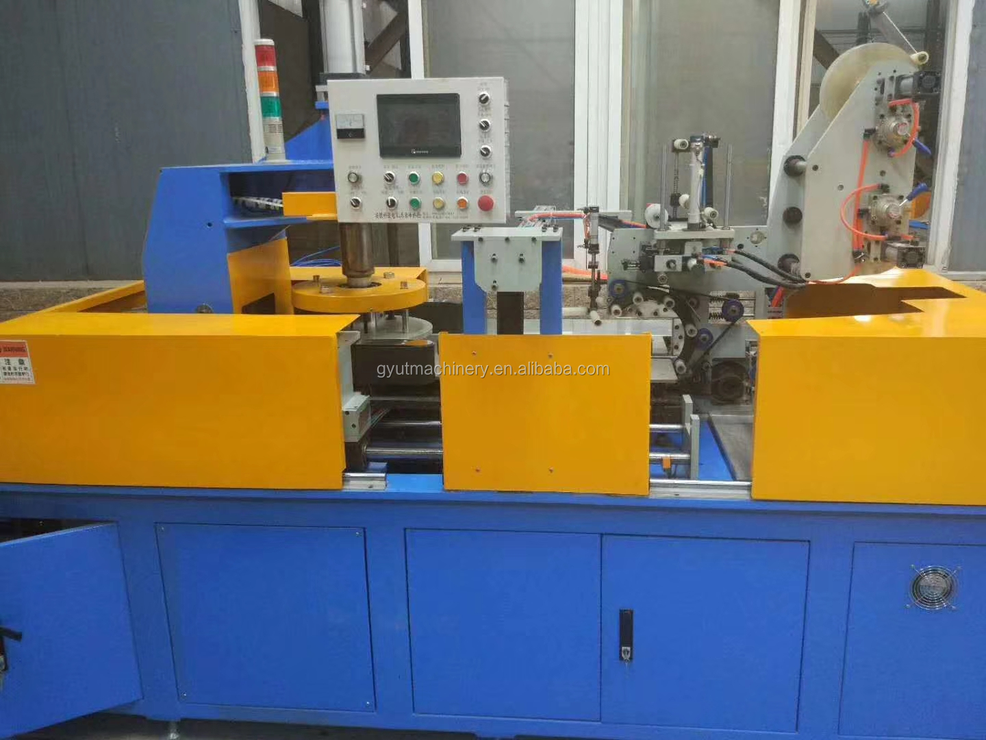 Max.ID 200mm Cable Extrusion Line Shaftless Auto Loader and Auto-Coiling Wire Machines