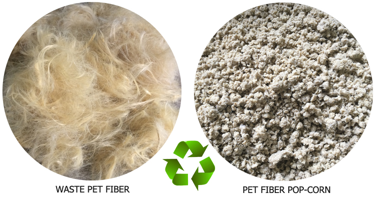 PET Fiber Plastic Agglomerator HDPE Densifier Machine