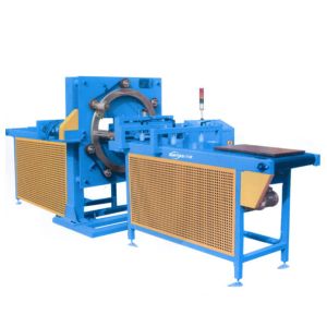 Hs Series Automatic Coil Wrapping Machine , Horizontal Wrapping Machine
