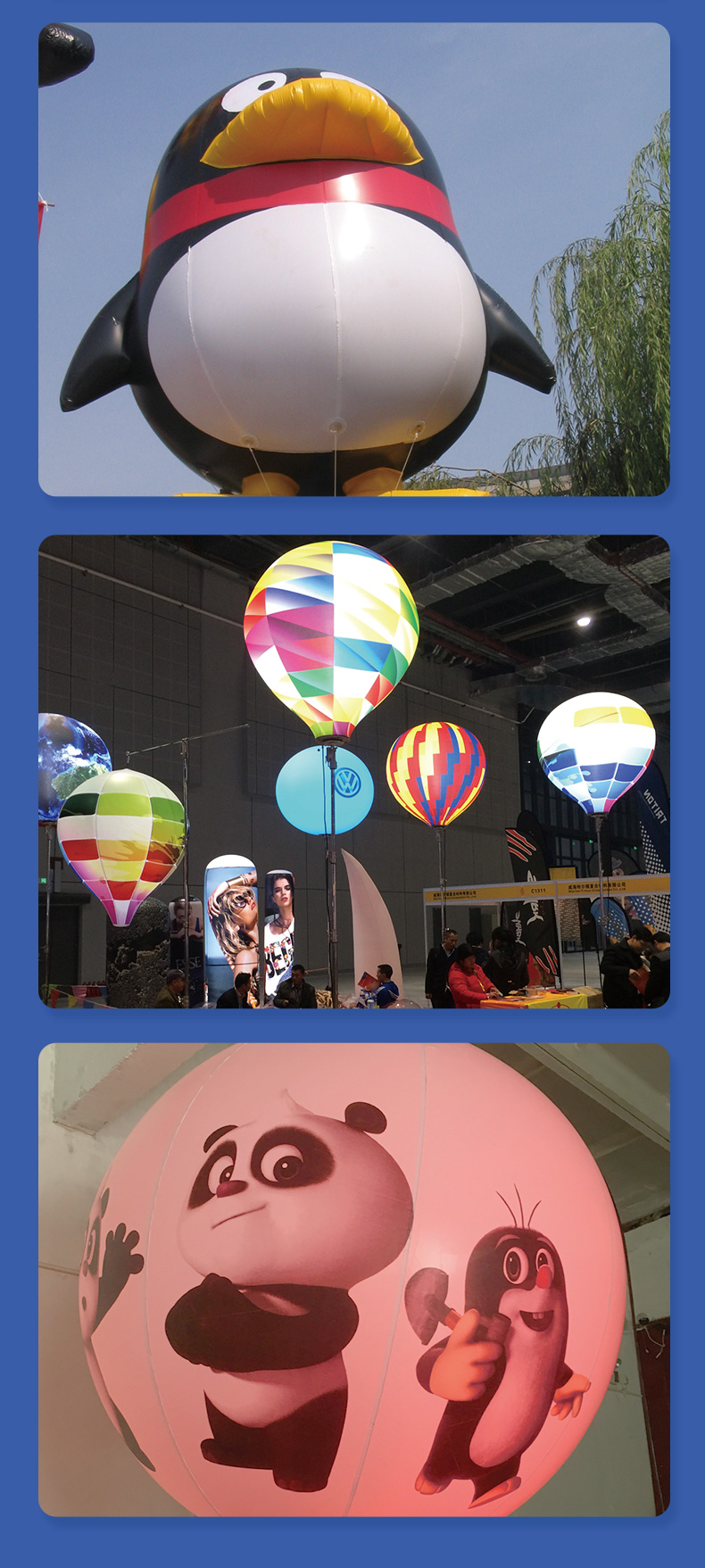 Inflatable Big Helium Balloon Logo Print Sky Fly Balloon Inflatable Fly Sphere for Advertising