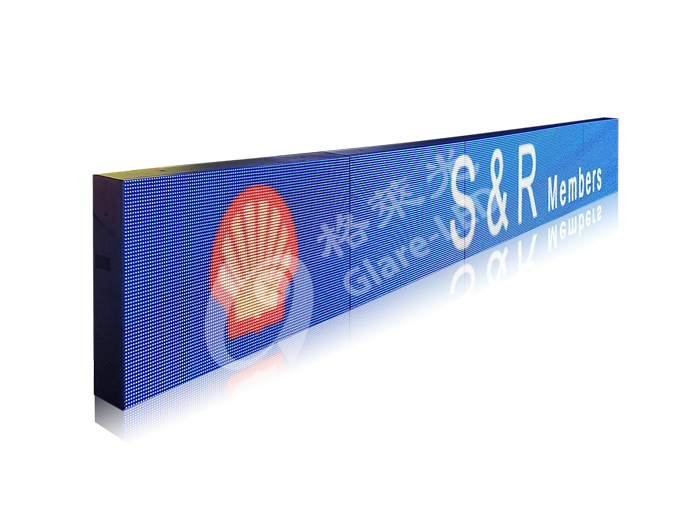 Digital Led Gas Price Changer Outdoor LED Video Wall Panel For Gas Station RGB Pixel Pitch