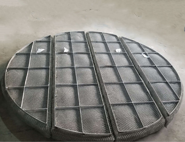 SS316L Wire Mesh Demister Mist Eliminator Pads ASTM A-478