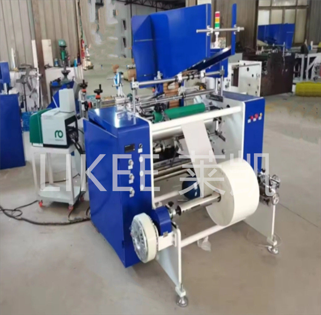 Disposible 6 Shafts Auto Changing Aluminum Foil Cutter Rewinding Machine for Baking Paper