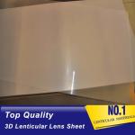 Blank PP 3D Lenticular Sheets Suppliers 75 lpi PP Excellent Custom 3D Lenticular