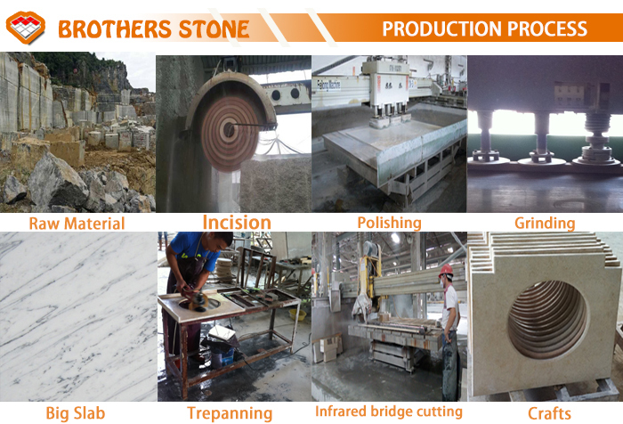 Polished Surface Natural Stone Countertops Granite Kitchen Countertops