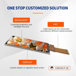 4.5-inch small-sized LCD display customized capacitive touch screen panel