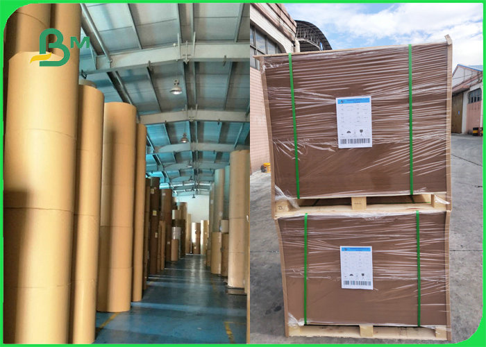  Food Safe 270gsm 300gsm Brown Kraft Paper For Gift Bag High Strength 610 x 860mm