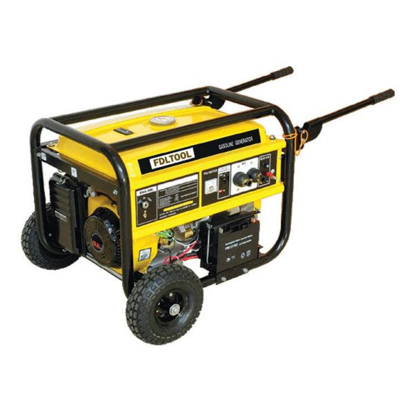 Quality 6.0KVA Gasoline Generator with Handle & Wheels for sale