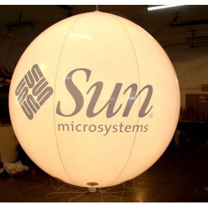  Customized design advertising inflatable balloon with light inside Manufactures