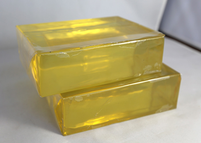 Light yellow color hot Melt PSA Pressure Sensitive Adhesive Rubber Based Aging Resistance for Kraft paper tape