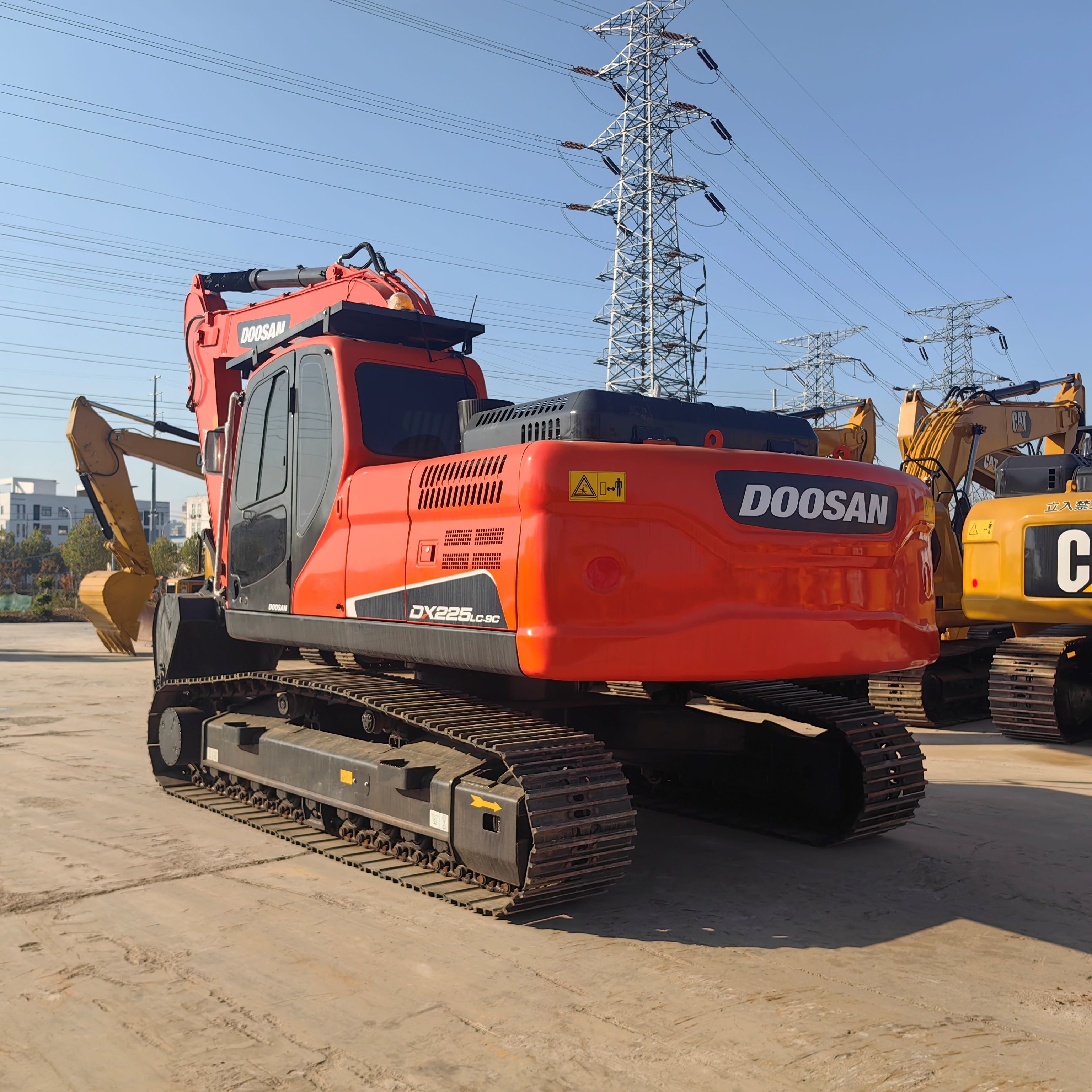 Original DOOSAN DX225LC DX225 225 LCA Excavator Made In Korea Doosan Used Excavator