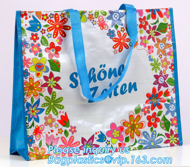Custom Huge Luggage PP Woven Bag With Zipper Lock,PP Woven Shopping Bag,Factory customized cheap laminated pp woven shop