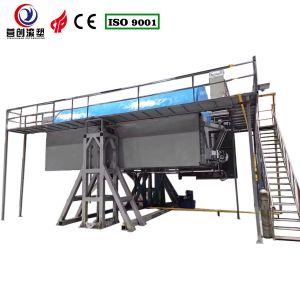  Durability Automatic Rock and Roll Rotomolding Machine with Delta PLC Control Manufactures