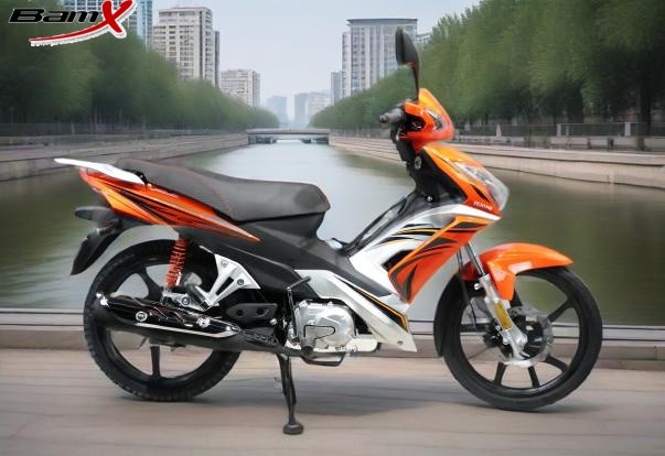 Motocross 8000rpm Matte Black Sportbike Petrol Bike Rear Rack 110cc Underbone Automatic Dirt Bike