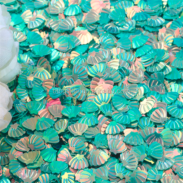 Thousand Choices Offered Seashell Sequin Sea Shell Shaped with Artware Design