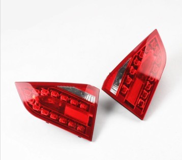 A Pair Of Rear Inside LED Tail Lights For AUDI A4 S4 08-12 Standard Size