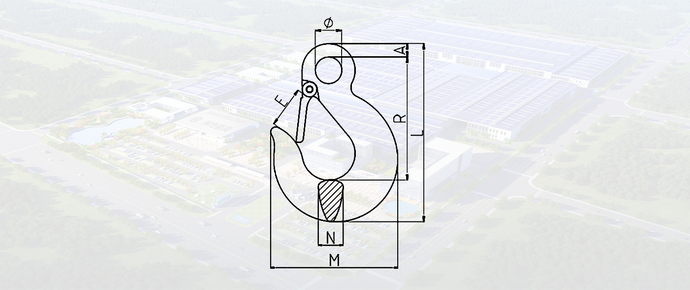 SLR128-EYE SLIP HOOK