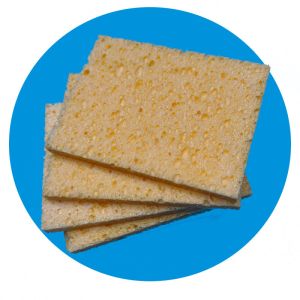  6*8*0.5cm High Absorbency Rectangular Cellulose Sponge Swab Environmental Surface Sampling Swab For Food Manufactures