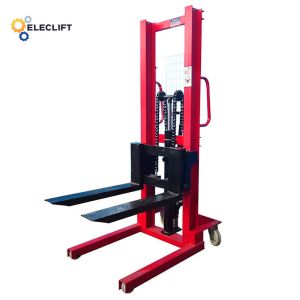  3000mm Manual Pallet Stacker Lifter 150kg Load Capacity Manufactures
