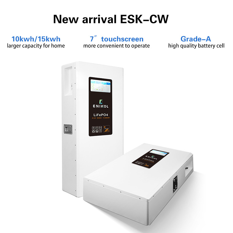 Powerful 48V 100AH-300AH LiFePO4 Solar Energy Litihum Battery Home Storage System