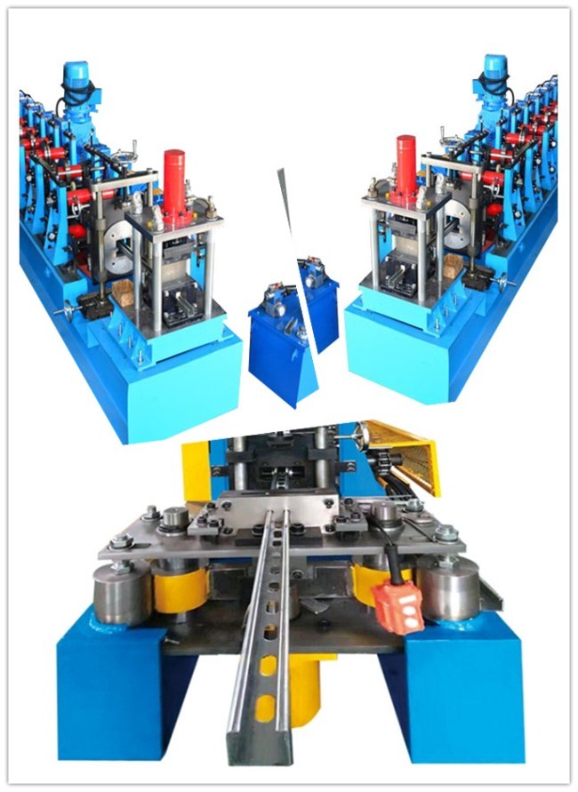Professional Auto 16 Stations Metal Roll Forming Machine For Galvanized Steel Fire Damper
