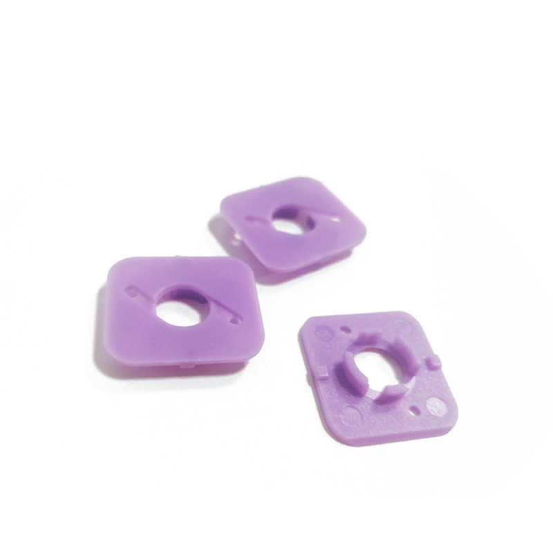 Purple Pressure Foot Disk Insert , Pressure Foot Insert For PCB Drilling Machine