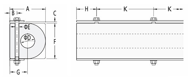 PIANC Standard D Type Rubber Fender Heavy Duty Dock Bumpers For Boat