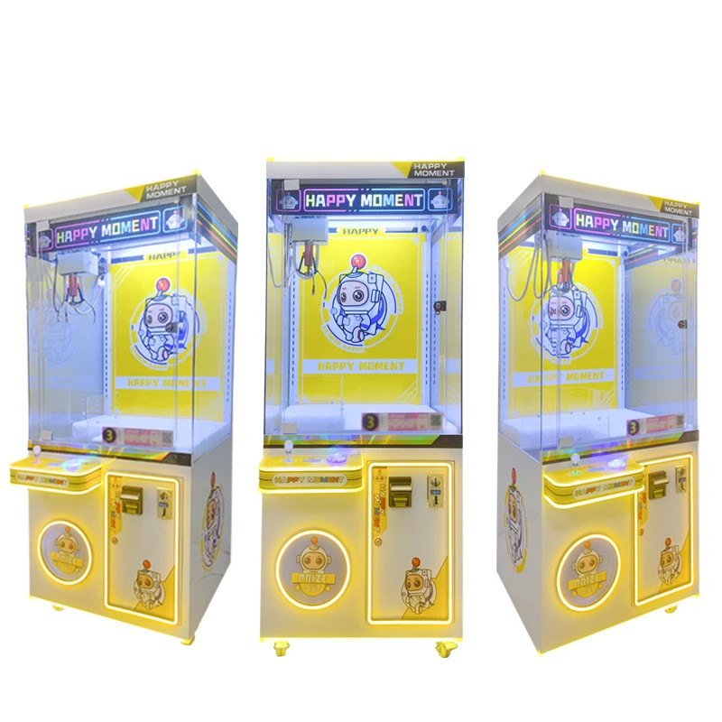 arcade toy claw vending machine With Banknote Quality Super Good Doll Machine