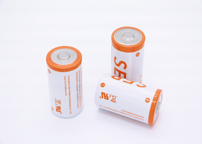 Non Rechargeable Li SOCL2 Battery High Power Lithium Thionyl Chloride 3.6V D Size ER34615M