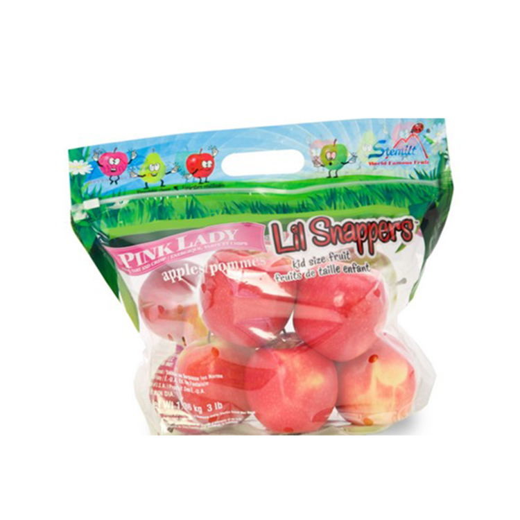 Composite 50g Vegetable Packaging Bag Transparent Storage Fridge Use