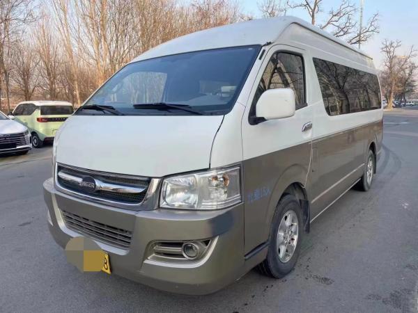 Used Shuttle Vans 15 Seats Higer Minibus KLQ6540 External Swinging Door