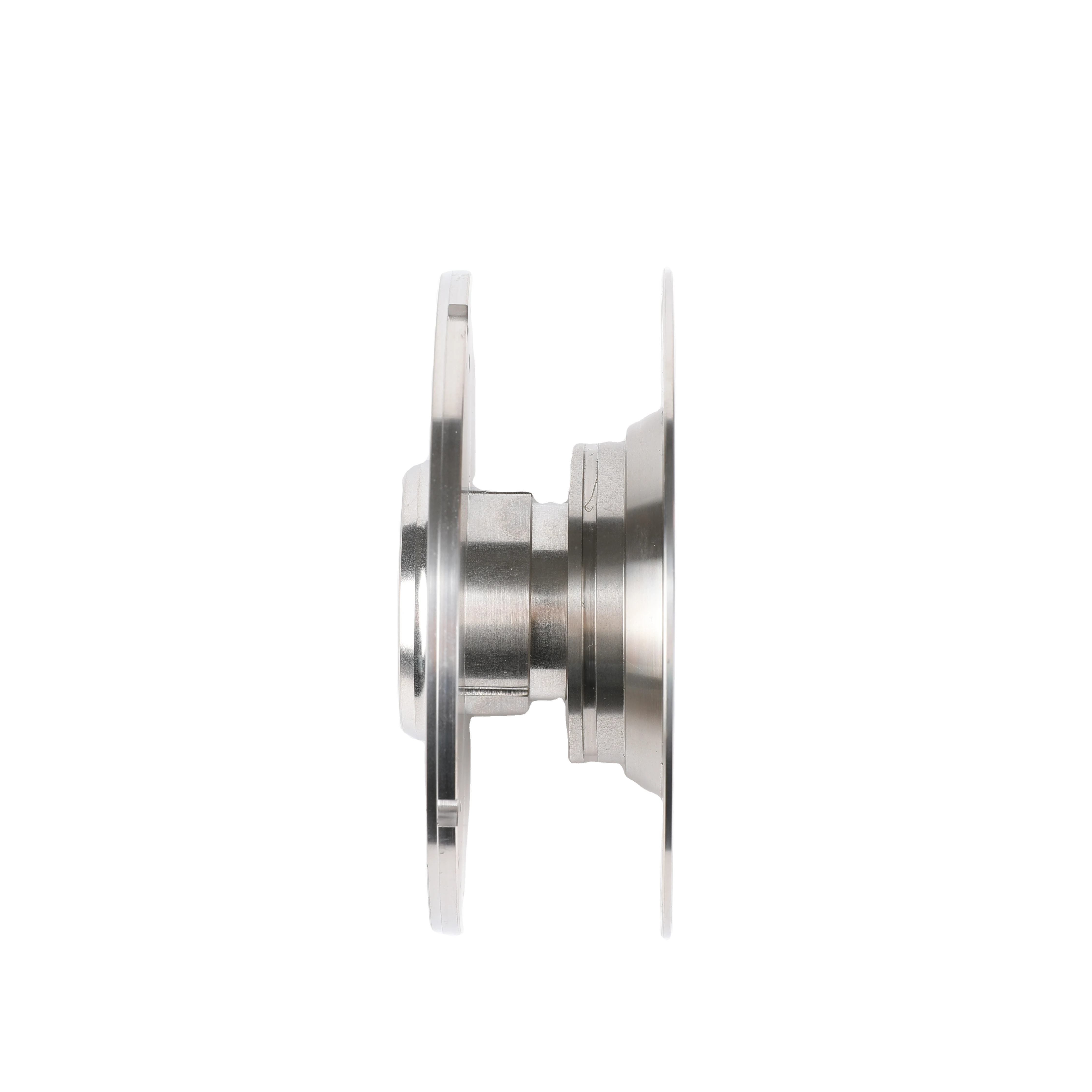 CNC Machined Metal Pulley Industrial Automation Parts Milling Wire EDM Broaching Type