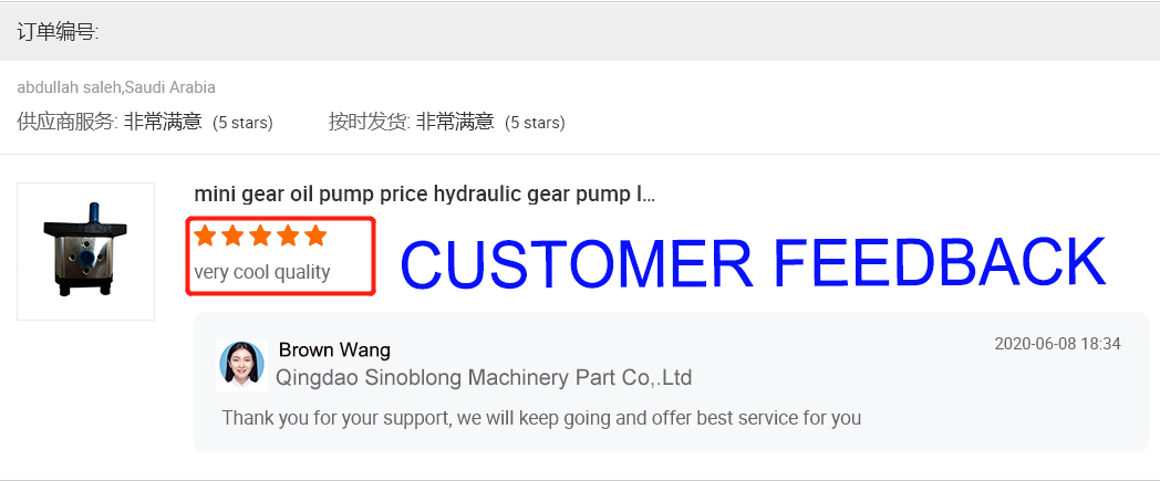 Low Pressure For Tractor Bomag Hydraulic Trash Pump Daikin Forging Part