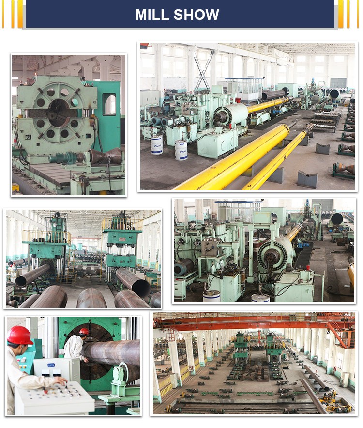 Xinyue Steel 3PE Coating API 5L Lsaw Pipe X70 Line For Underwater