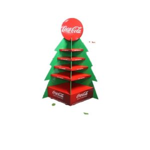 Cola Pallet Display Stands Matte Lamination Surface Customized Logo