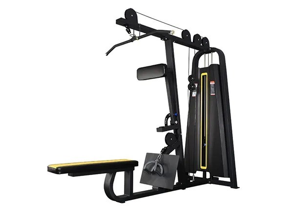 Quality Selectorized Lat Pulldown & Low Row Machine for sale