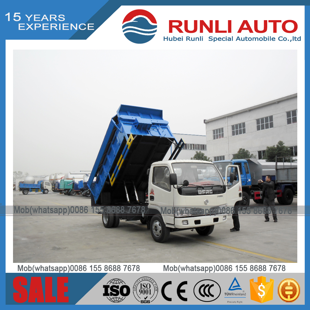 Factory Supply DFAC 4x2 3 Tons 5 Tons Small Dongfeng Dump Truck