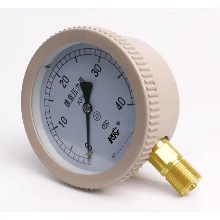 YE-100 Diaphragm Pressure Gauge Sensor 0-40kpa Easy Installation