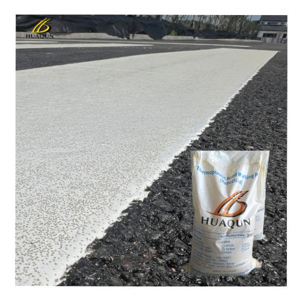 Fast Dry High Reflective White Thermoplastic Road Marking Paint With 15%