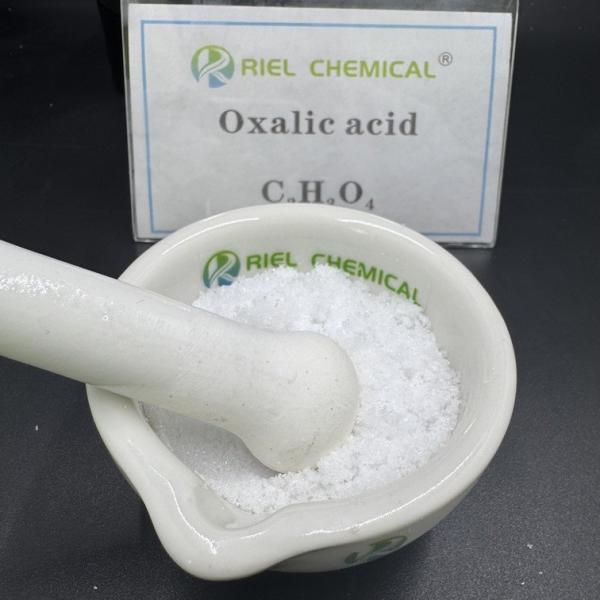 Highly Purified 99.6% Oxalic Acid White Crystal Particle H2c204 2h20 For