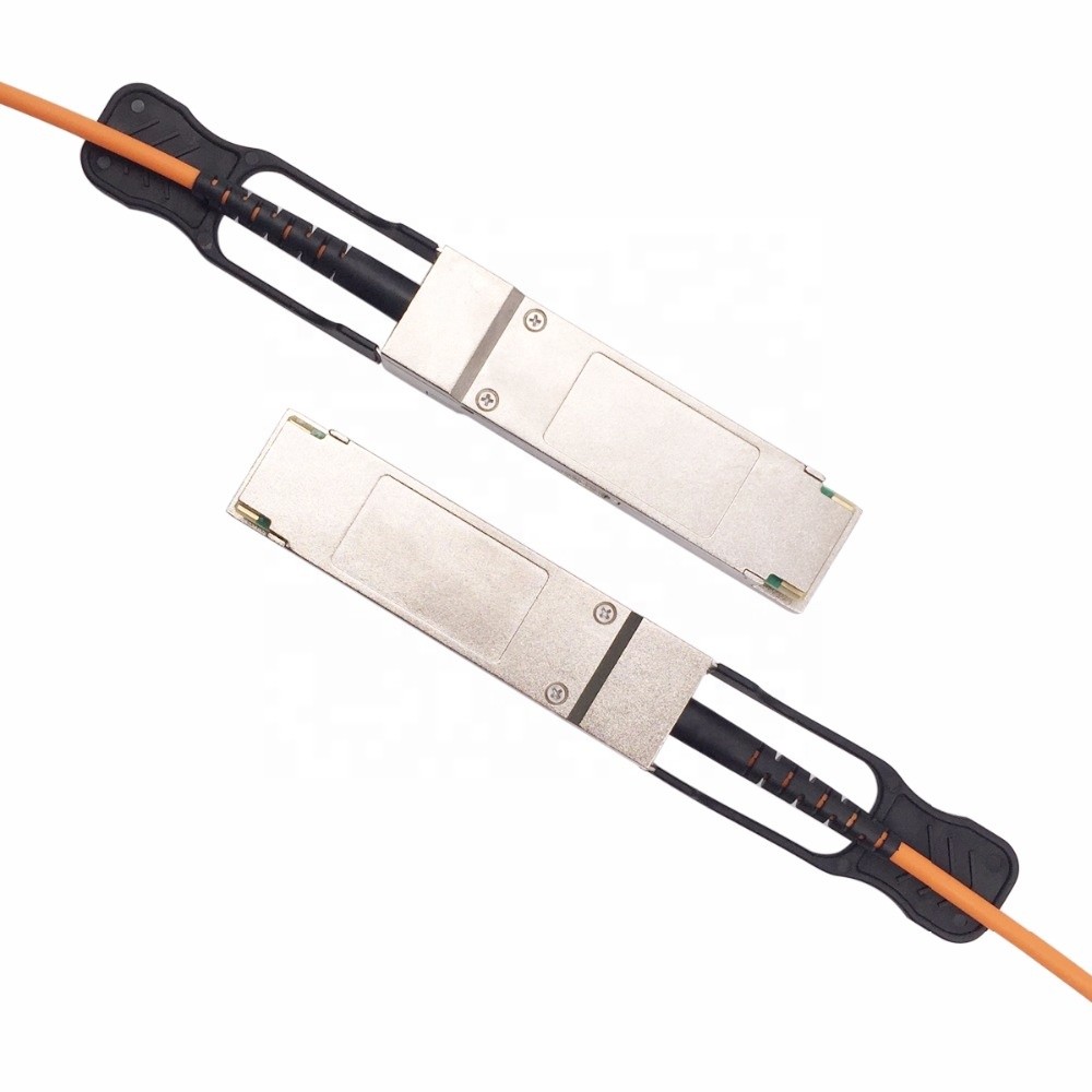 Multimode Fiber 50/125um 40G QSFP+ Optical Breakout Cable