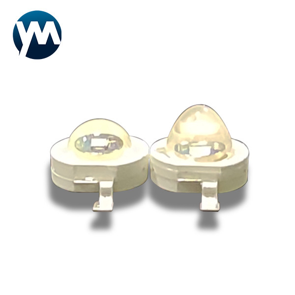 UV LED SMD 3W Imitation Lumen Lamp Beads Silicone Lens High Power UV LED