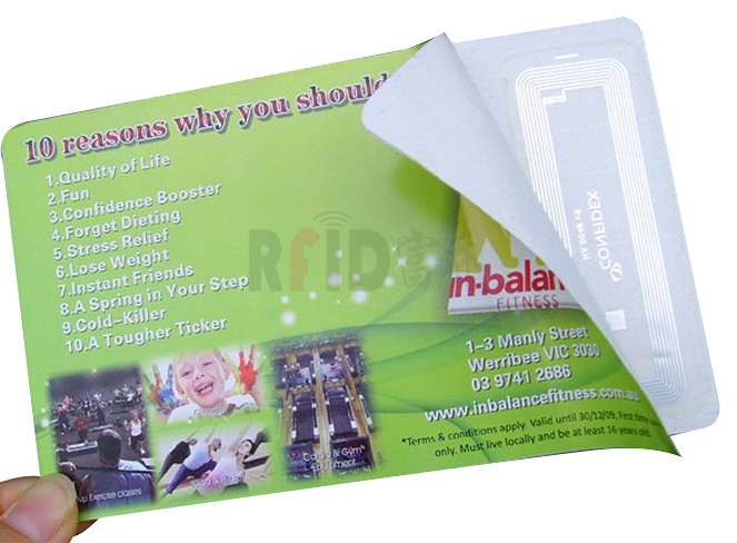86x54mm Train Paper RFID Tickets Blank 13.56MHz Matte Or Glossy Finish