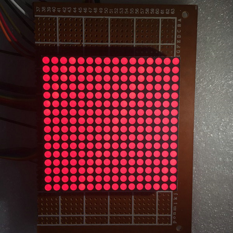  Face Color Yellow Segments Black Face Dot Matrix LED Display Module with Input Voltage of AC100-240V Manufactures