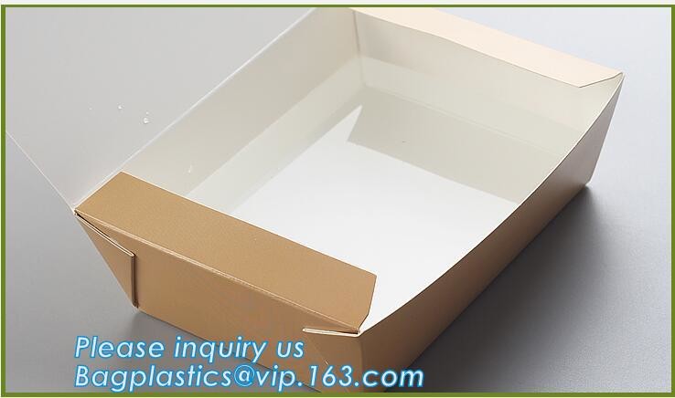 Cheap Cardboard foldable kraft paper lunch box with window,Lunch noodle fast food kraft paper box by customized logo pri