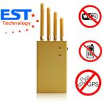 EST-808KF GPS Cellphone Jammer Blocker 1500 - 1600MHZ Frequency , 4 Antenna